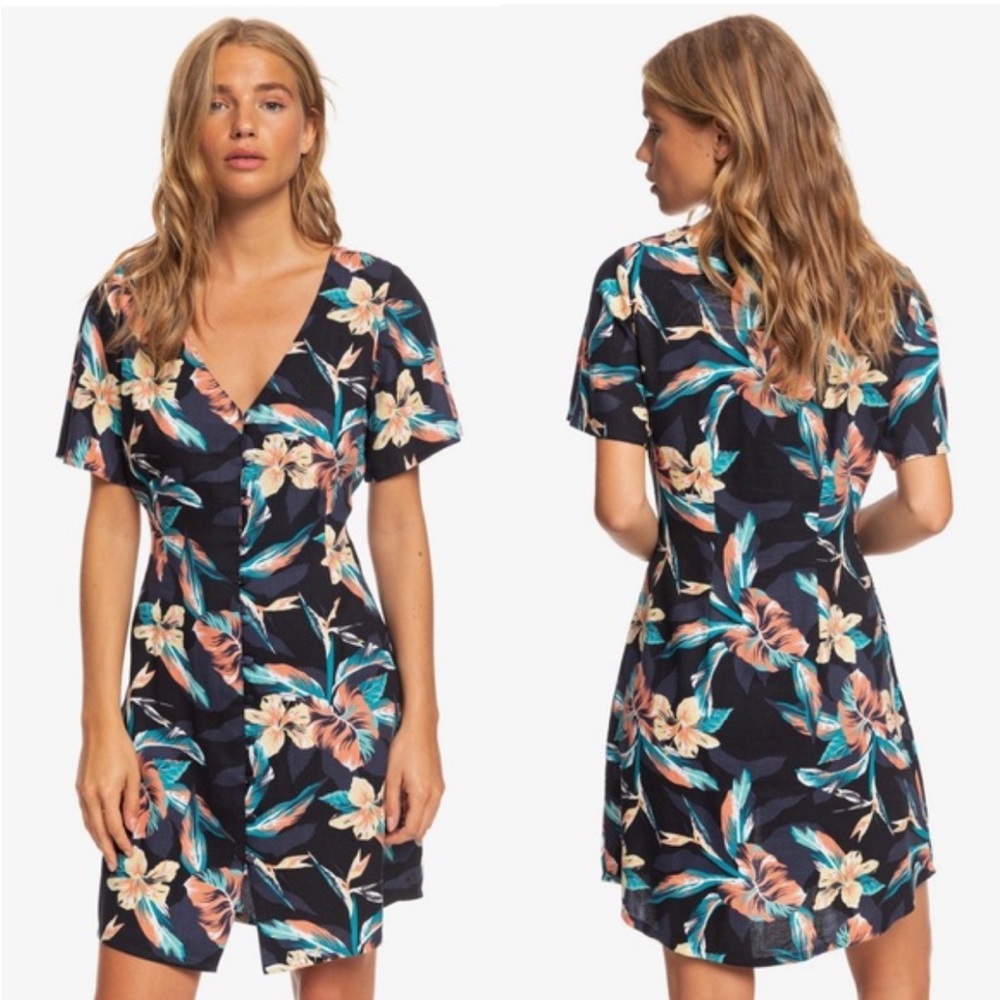 Roxy floral dress